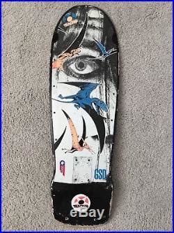 Original 1987 Tracker GSD Pterodactyl Skateboard Deck Powell Peralta ...