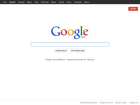 www.google.com.pe: Google