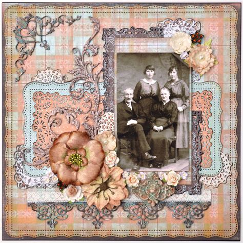 vintage layouts ideas heritage scrapbooking heritage scrapbook