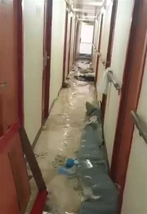 Passengers evacuated as cruise ship shakes violently and floods during