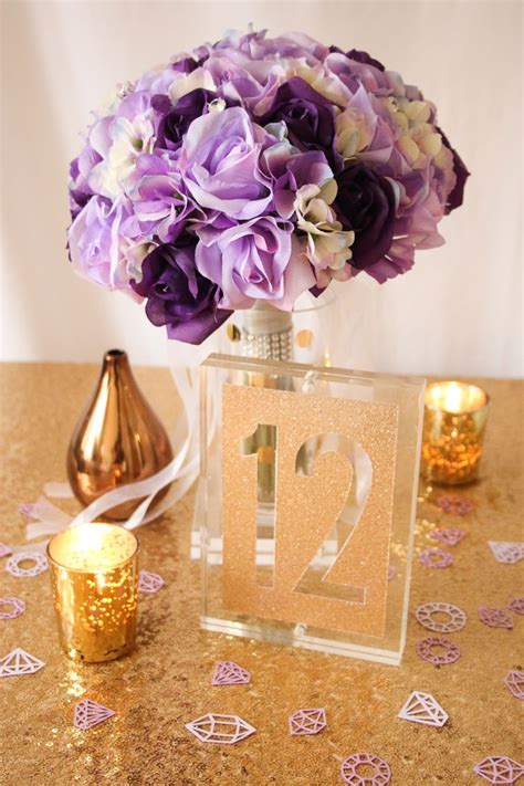 18 DIY Table Numbers and Holders for Weddings