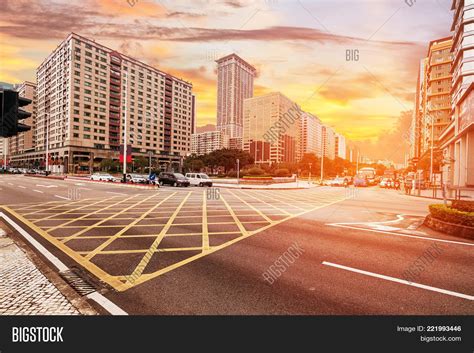 city street view image photo  trial bigstock
