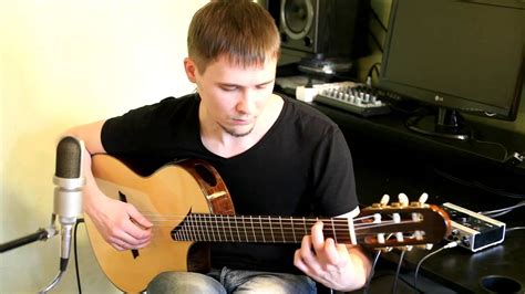 Летний дождь (И. Тальков) на гитаре - YouTube