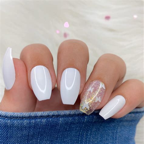 How To Achieve The Perfect Look With White Coffin Matte Nails For Weddings And Formal Summer Events 1