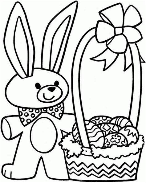 Free Easter Bunnies Coloring Pages, Download Free Easter Bunnies ...
