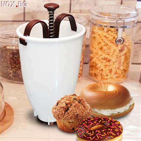 Шприц за понички ръчен уред за правене на понички Donut Make: 8.50лв ...