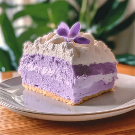 taro ube cloud cake  ingredients supreme delicious