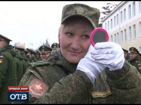 Женский батальон из Екатеринбурга готовится к Параду Победы - YouTube