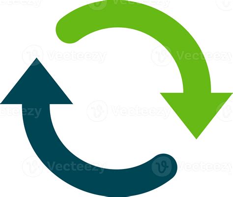 Flat icons for recycle spin, recycle , update , reload , refresh icon