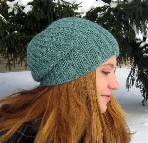 beanie hat knitting pattern easy  cozy mikes nature