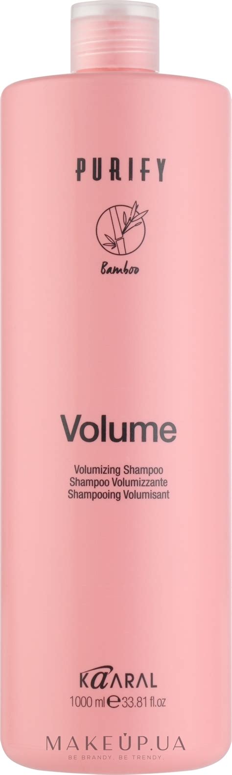 Kaaral Purify Volume Shampoo - Шампунь для тонких волос с экстрактом ...