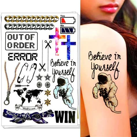 Aliexpress.com : Buy Funny Temporary Tattoo Sticker Water Transfer ...