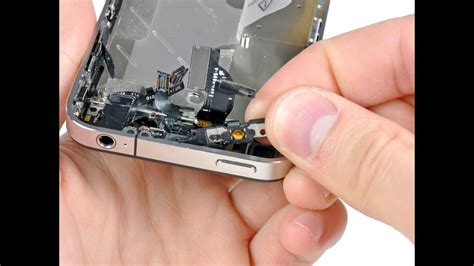 Не работает кнопка включения на iPhone, провалилась, не нажимается ...