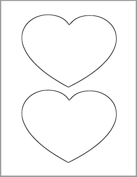 Heart Template Cut Out | PDF Template