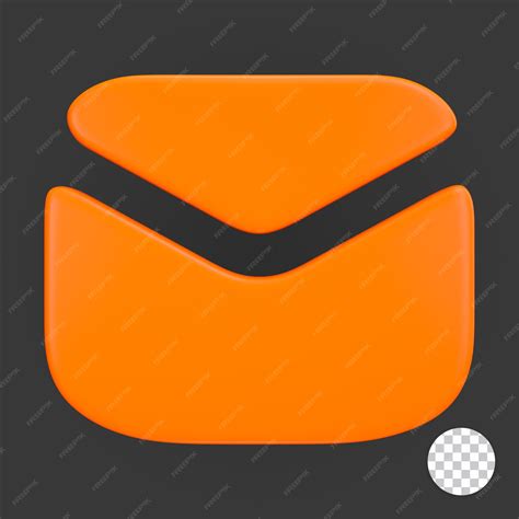 Premium PSD | Email 3d icon
