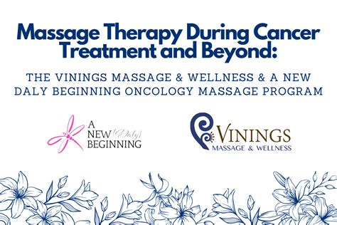 Massage Therapy During Cancer Treatment and Beyond: The Vinings Massage