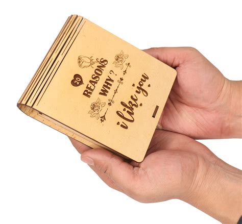 Buy 20 Reasons Why I Like You Message Box - for Couples Gifts