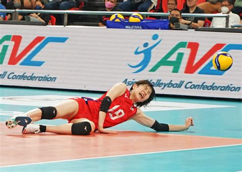 Japan sweeps Thailand for 1st win in AVC Cup for Women | Volleyball ...