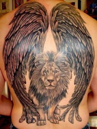 10+ Best Winged Lion Tattoo Designs & Ideas - PetPress