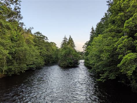 5 minutes walk from the town center of Inverness and you see this ...