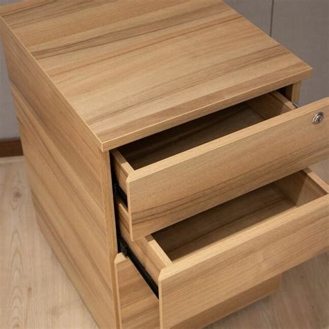 Finest Оффис ширээний шүүгээ 3drawer-Walnut