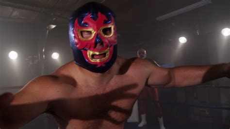 referee starts wrestling match wrestler stock footage video