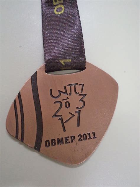 Medalha De Bronze Obmep - 6