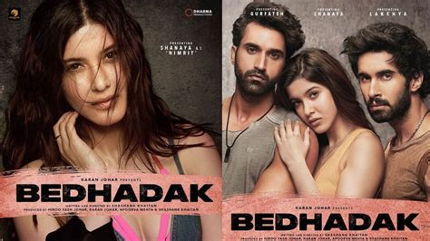 Shanaya Kapoor's debut film 'Bedhadak' announced, Karan Johar shares ...