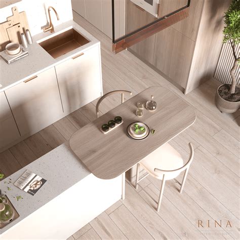 COCOON PROJECT | kitchen living room on Behance
