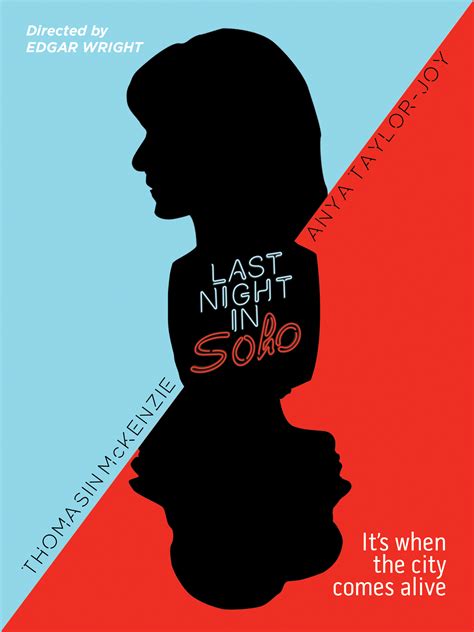Last Night In Soho | Poster By Adamterrydesigns