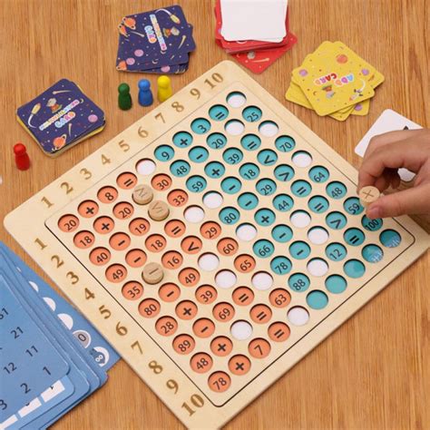 МАТЕМАТИЧЕСКИ ИГРИ: Дървена настолна игра KBQ02-2 - развива ...