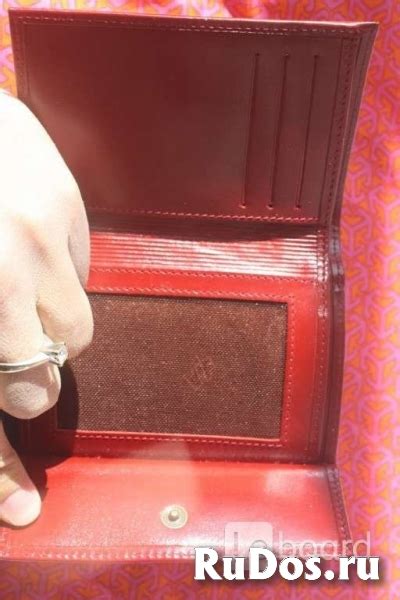 Кошелек женский новый capika италия кожа красный кожаный аксессуа в ...