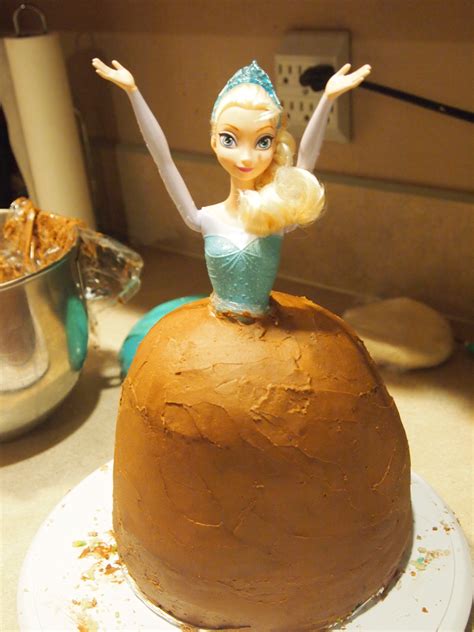 Elsa Barbie Cake Tutorial – Celebrations of Hope