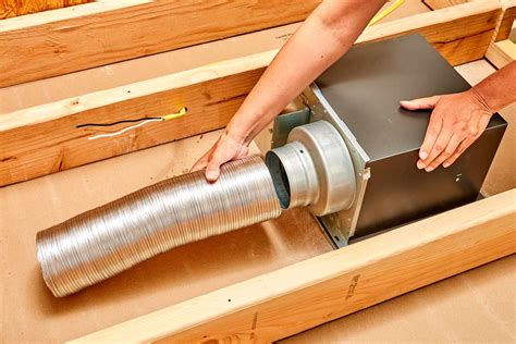 how to install exhaust fan in wall