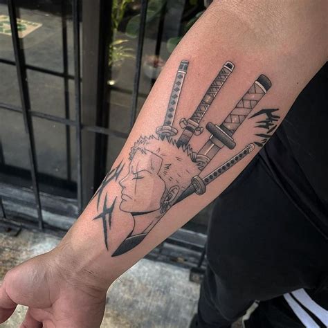 33+ Anime Tattoo Ideas That Are Too Cool for Skool | One piece tattoos ...