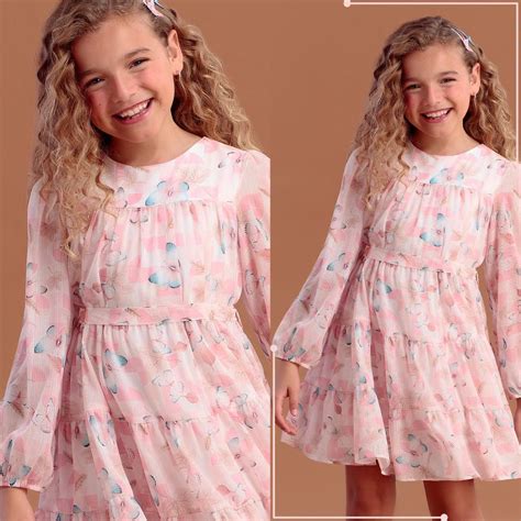 Vestido Infanto Juvenil Inverno - Vestido Inverno 2023 Slow Winter - 280 - Tutti Bambini Griffes - Loja ...