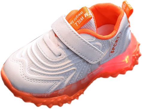 Children's shoes boys LED flashing shoes outdoor trainers girls ...