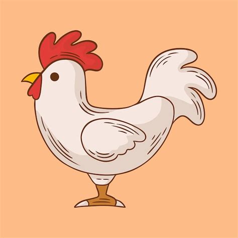 Premium Vector | Chicken vintage