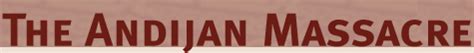 The Andijan Massacre
