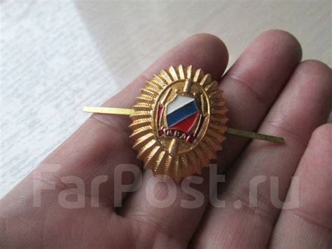 Кокарда № 7. МВД РФ. новый, в наличии. Цена: 50₽ во Владивостоке