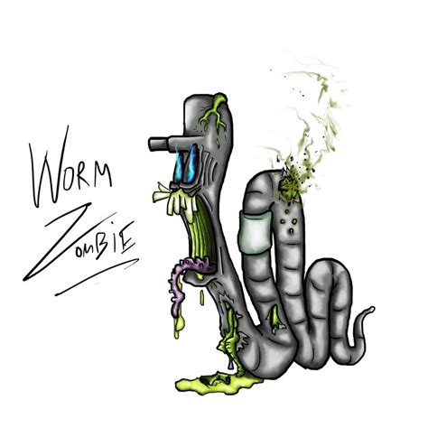 Worm Zombie by Jamdeski on DeviantArt