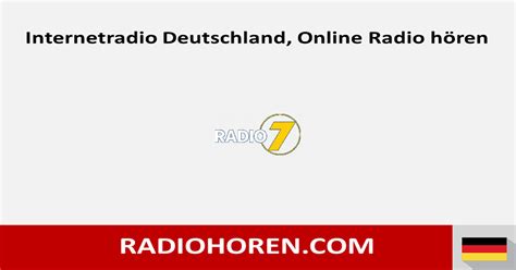 Radio 7 webradio, online radio hören | Internetradio