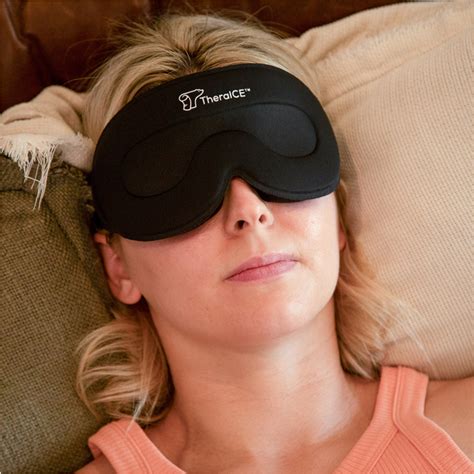 TheraICE Sleep Mask – Cooling Gel for Better Sleep & Relaxation
