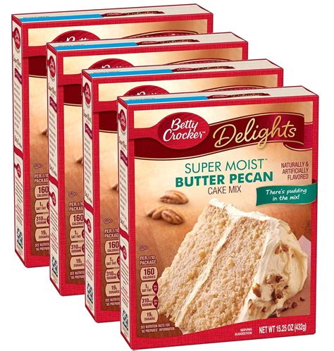 Duncan Hines Butter Pecan Cake Mix - Peanut Butter Recipe