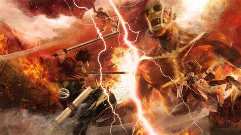 attack  titan  wallpapers wallpaper cave