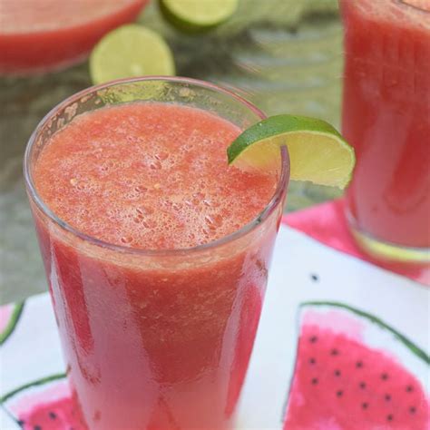 Watermelon Juice Recipe {The Best!}