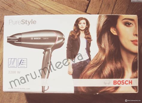 Фен BOSCH PureStyle - «Лучший фен для непослушных волос! +ФОТО ...