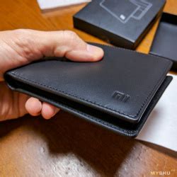 Сколько стоит кожаный кошелек и обзор бумажника от Xiaomi