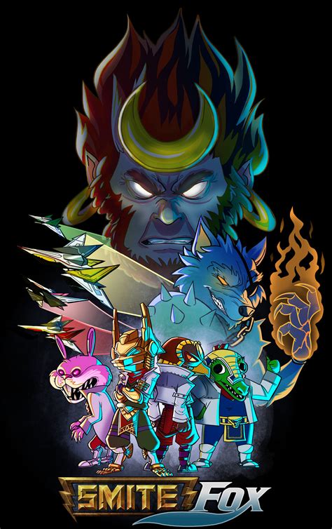 ArtStation - Smite Fox Launch Poster