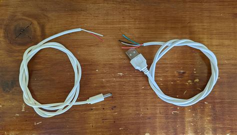 How can I attach a new USB end on this barrel plug wire? - Electrical